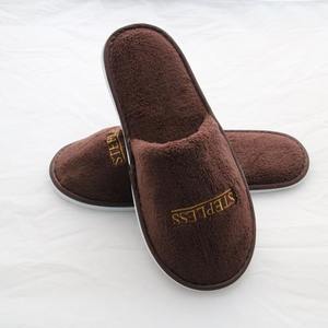 Venta al por mayor de suministros de habitaciones desechables <span class=keywords><strong>Hotel</strong></span> Spa Coral polar pantuflas artículos de una tienda de un dólar - Product Image 2