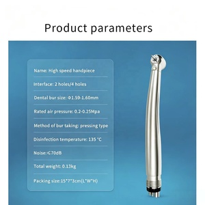 Turbina dental <span class=keywords><strong>de</strong></span> <span class=keywords><strong>alta</strong></span> velocidad con LED y cuatro salidas <span class=keywords><strong>de</strong></span> spray, generador <span class=keywords><strong>de</strong></span> aire, <span class=keywords><strong>pieza</strong></span> <span class=keywords><strong>de</strong></span> mano para dentista, <span class=keywords><strong>de</strong></span> proveedor dental <span class=keywords><strong>de</strong></span> fábrica - Product Image 2