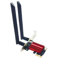 Adaptador de Red PCI Express de Doble Banda 2.4G y 5G AC1200 1200Mbps BT4.0 Wifi 5, Tarjeta PCI-E