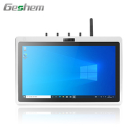 Nouvelle conception, écran tactile industriel tout-en-un de 21 pouces avec reconnaissance faciale, Wifi 5G intégré, plusieurs ports LAN, COM, USB