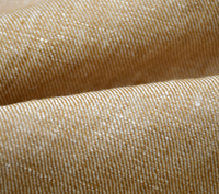 Tissu en lin et chanvre teint en fil, haute résistance des couleurs, style Old Money texturé, matière pour vêtements