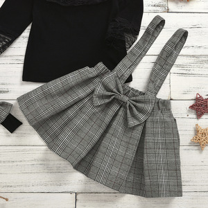 2025 Spring Girls' <strong>Clothing</strong> Sets Lace Top + Sunspender Skirts 2 Piece <strong>Cute</strong> Baby Girl <strong>Clothing</strong> Sets - Product Image 4