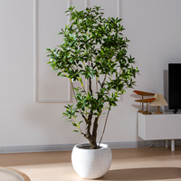 Plante artificielle de haute qualité, écologique, en plastique souple, type Maebum, pour vase, verdure, mariage, jardin, bureau, véranda, décoration intérieure