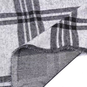 Tissu jacquard tricoté simple face brossé, confortable et personnalisé, prix usine, en promotion - Product Image 2