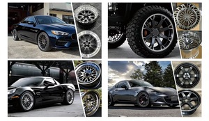 Cerchi Forgiati in Due o Tre Pezzi da 20, 21, 22 Pollici 5x112 5x114.3 Lucidati per Ferrari F8 Spider - Product Image 3