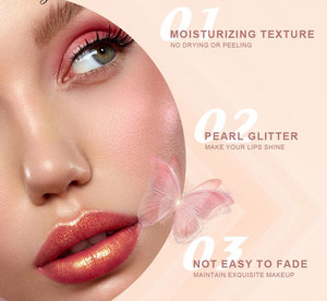 Brillo Labial Hidratante con <span class=keywords><strong>Efecto</strong></span> Sirena y Maquillaje de Belleza con Brillo de Cristal y <span class=keywords><strong>Efecto</strong></span> Terciopelo al por Mayor - Product Image 4