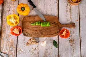 Tabla de Cortar de Madera Hecha a Mano, Sofisticada, para Cocina Familiar y Preparación de Comidas Especiales, Utensilios de Cocina para Uso Diario a Precio de Mayoreo - Product Image 6