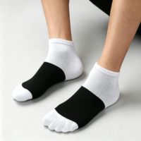 Chaussettes basses pour hommes, invisibles, douces, respirantes, en mélange de coton tricoté, avec bout et talon renforcés, bordure élastique, évacuation de l'humidité, séchage rapide