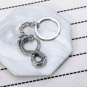 Vintage Chinese Keychain Metal Dragon Lucky <b>Key</b> <b>Chains</b> Gift for Men and Women <b>Key</b> Ring Charm Pendant Accessories Dragon Keychain - Product Image 1