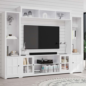 Mobile TV Personalizzato <span class=keywords><strong>per</strong></span> <span class=keywords><strong>Soggiorno</strong></span>, Arredamento in Legno alla Moda, Unità a <span class=keywords><strong>Parete</strong></span>, Mobile TV <span class=keywords><strong>per</strong></span> <span class=keywords><strong>Soggiorno</strong></span> a Prezzo di Fabbrica - Product Image 3