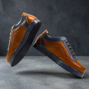 Chaussures habillées de luxe élégantes pour hommes en similicuir PU de haute qualité, imperméables, légères, respirantes, non-animales, rehaussantes - Product Image 2