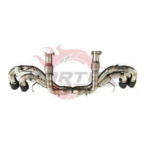 ท่อไอเสีย Vortex Premium Stainless Steel OEM Valve Compatible สำหรับ Chevrolet Corvette C8 6.2L V8 Catback - Product Image 2