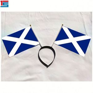 ขายส่งผ้าคาดศีรษะลายธงชาติสำหรับงานฟุตบอลปี 2024 ขนาด 14*21 ซม. ผลิตจากโพลีเอสเตอร์ สำหรับแฟนกีฬา ประดับศีรษะ - Product Image 2