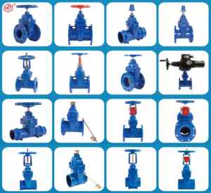 Fabricant Direct - Vanne à opercule manuelle en fonte ductile pour contrôle d'eau industriel, siège métallique, tige non élévatrice, PN16 - Product Image 1