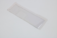 Pochette en PVC transparente longue et étroite sur mesure, étui en plastique transparent pour couverts, brosses à dents, papeterie, maquillage, sac d'emballage, organisateur