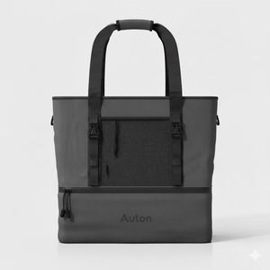 Bolsa de Playa 2 en 1 Personalizada con Compartimento Refrigerante Aislado, Poliéster Impermeable, Plegable - Product Image 2