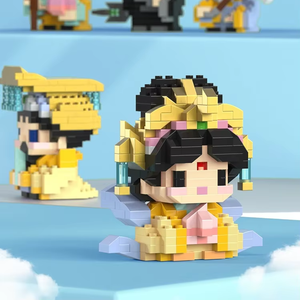 Set di blocchi educativi per bambini "Little Fairy Wenqu Xing" in plastica per <span class=keywords><strong>Minifigures</strong></span> giocattoli all'ingrosso - Product Image 4