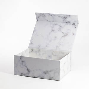 Boîte d'emballage rigide à fermeture magnétique, 50 pièces, avec ruban, pour marbre, en carton - Product Image 3