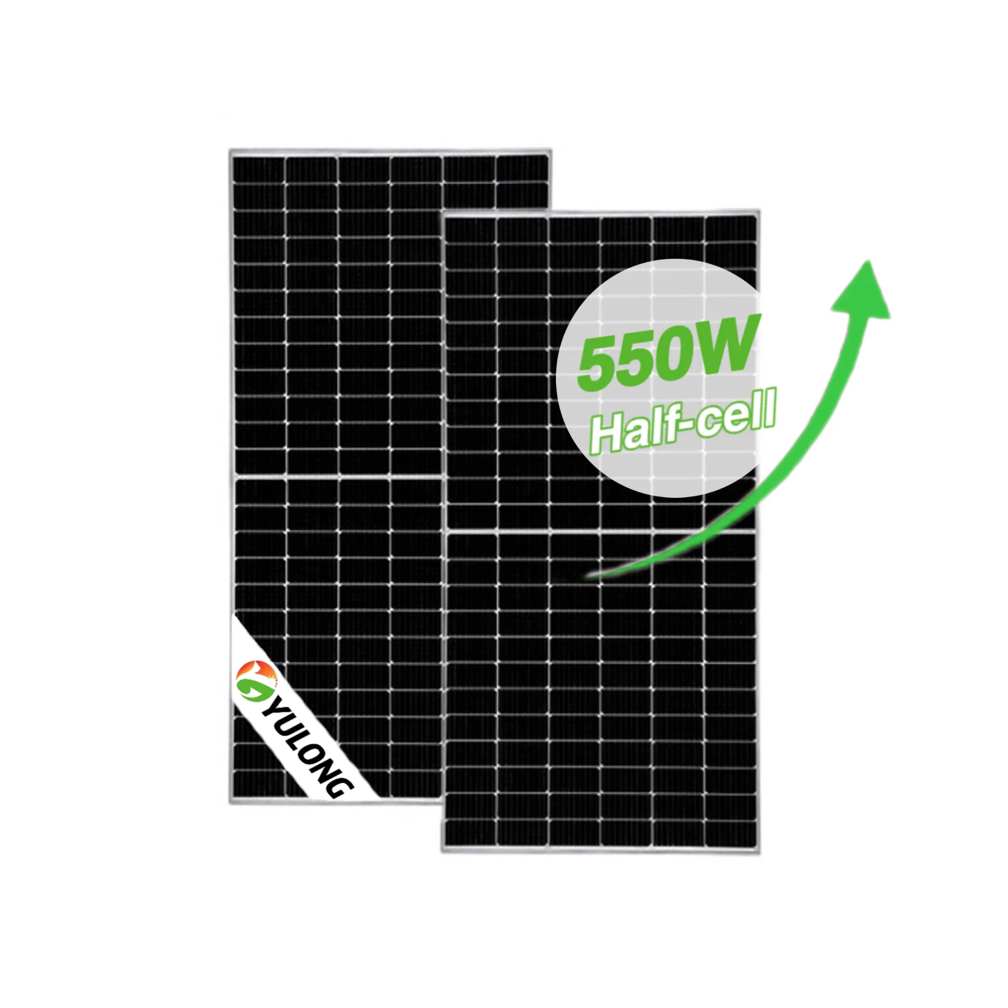 Panel solar multifuncional de suministro de fábrica de 580W con certificación Tuv/Ce para ventas al por mayor