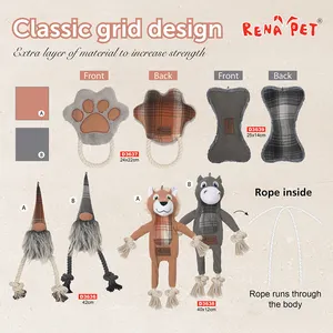 Manufacturer wholesale OEM design pet products dog plush toys