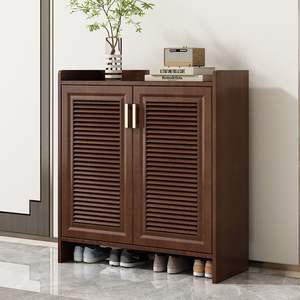 <b>Shoe</b> Cabinet With <b>Door</b> Waterproof Dustproof Storage For Indoor Balcony Villa Use - Product Image 1