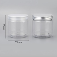 Envase de Plástico PET de 200 ml con Etiqueta de Serigrafía a Color Personalizada, Tapa de Rosca o Tapa de Aluminio