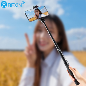 ไม้เซลฟี่แบบยืดหดได้ BEXIN 1800 มม. ทำจากอะลูมิเนียม พับเก็บได้ สำหรับโทรศัพท์มือถือ กล้องถ่ายรูป และการถ่ายทอดสด - Product Image 1
