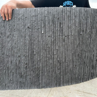 Revêtement mural flexible en pierre naturelle, carrelage en argile modifiée, pierre artificielle souple et flexible pour projets hôteliers