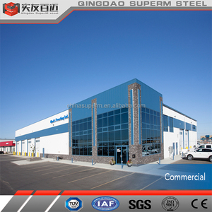 Bâtiment métallique préfabriqué de conception moderne Bâtiment à ossature en acier à structure en acier Magasin de détail préfabriqué à bas prix - Product Image 5