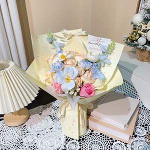 Ramo de Rosas de Diseño Exclusivo de Alta Gama, Regalos <span class=keywords><strong>para</strong></span> Cumpleaños y San Valentín <span class=keywords><strong>para</strong></span> Novia y Mejor Amiga - Product Image 2