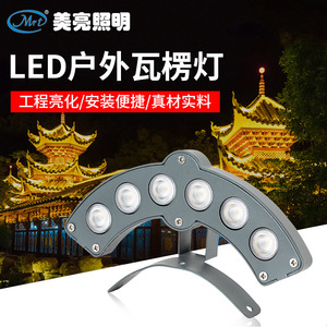 Luz LED para Techo de 6W, Aleación de Aluminio, Impermeable, Iluminación Exterior para Arquitectura Antigua, Proyecto de Iluminación de Aleros - Product Image 5