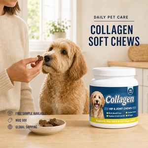 OEM Hunde-Kollagen-Knabberbonbons für Hüfte & Gelenke mit Glucosamin & Dorschleberöl zur Unterstützung der Mobilität und des Knorpels |   90 Stück Private Label - Product Image 3