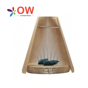 Per tutte le stagioni Beach Lounge in Rattan da esterno a baldacchino mobili impermeabili da esterno Daybed ad asciugatura rapida - Product Image 5