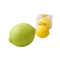 Mainan Penghilang Stres Bentuk Lemon TPRtpu Buatan Tangan yang Dapat Berubah Suhu