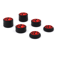 Poignées en silicone multicolores pour manettes PS5/PS4/PS3 avec points pour manette Playstation 4