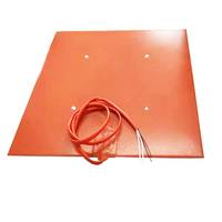 Nouveau radiateur en silicone 400x400mm 220V 720W pour imprimante 3D, économie d'énergie, température maximale 130°C, pour maisons, restaurants, hôtels
