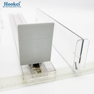 Hookei Display Empujador de estante de plástico automático personalizado Sistema de empuje Empujador ajustable - Product Image 1