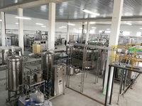 Machine de traitement automatique de l'eau gazeuse / équipement d'embouteillage de boissons gazeuses / usine d'embouteillage de boissons gazeuses