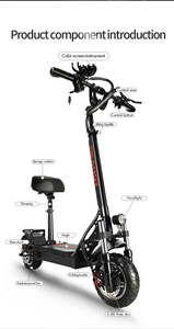 Scooter Eléctrico 52V Q08 Plus, Versión Mejorada, <span class=keywords><strong>Fieabor</strong></span> E-Scooter - Product Image 6