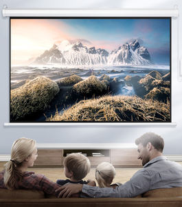 <span class=keywords><strong>Écran</strong></span> de Projection arrière <span class=keywords><strong>motorisé</strong></span> 120 pouces 16:9 électrique pour projecteurs LED LCD HD 4K - Product Image 4