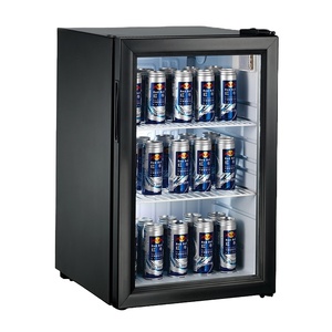 ตู้แช่เบียร์แบบกระจกใสตั้งตรง 98 ลิตร ตู้เย็นขนาดเล็ก - Product Image 1