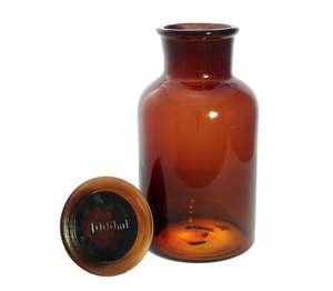 Flacon de Réactif en Verre Ambré de Laboratoire 500 ml, Vente Chaude à Shanghai - Product Image 2