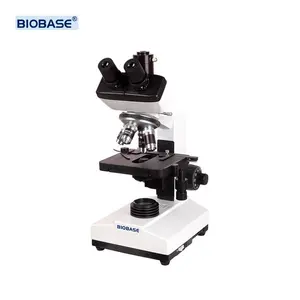 Microscopio biológico de laboratorio BIOBASE, condensador de campo oscuro, plataforma de contraste de fase, microscopio