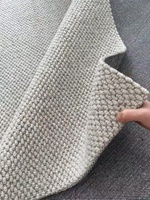 Tapis en laine mélangée Blavi, tapis moderne luxueux et épais, antidérapant, pour chambre à coucher, salon, hôtel, décoration intérieure