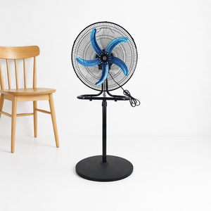 18 Inch Black <b>Standing</b> Home Office <b>Fan</b> Silent Vertical Aluminium Blade Mechanical Control for Household Office Hotel Use - Product Image 2