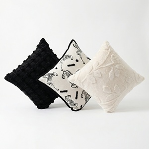 Housse de coussin de canapé style Ins à rayures zébrées, pour un style léger et luxueux, sensation haut de gamme, vintage - Product Image 5