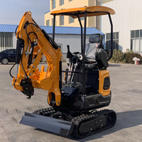 Nouvelle version améliorée - Mini-excavatrice agricole de haute qualité, conforme aux normes EPA Euro 5, excavatrice compacte