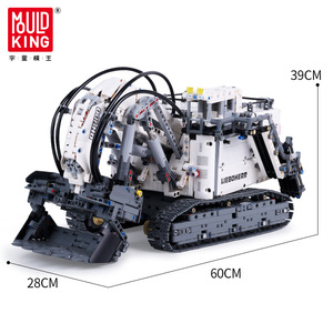 13130S Liebherr Excavadora a Control Remoto, Modelo de Bloques de Construcción de Alta Dificultad para Adultos, Éxito de Ventas Transfronterizo - Product Image 2