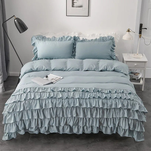 Jupe de lit personnalisable de haute qualité pour la maison et l'hôtel, style classique, 100 % microfibre, imperméable, écologique, fabrication OEM sur mesure - Product Image 6