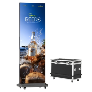 Pantalla LED para Interiores a Todo Color HD, Señalización Digital de Alto Brillo, Pantalla Publicitaria con Control por WiFi y USB para Centros Comerciales - Product Image 1